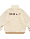 Boa Fleece Pullover Jacket White HM26JK036 - HUMAN MADE - BALAAN 4