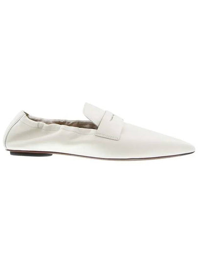 Leather Penny Loafers White - TOD'S - BALAAN 2