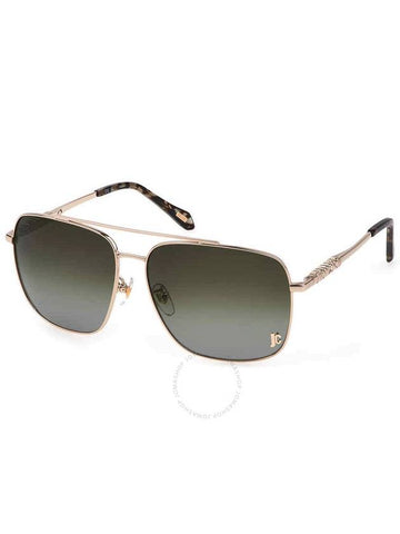 Just Cavalli Brown Gradient Navigator Unisex Sunglasses SJC030 0493 61 - JUST CAVALLI - BALAAN 1