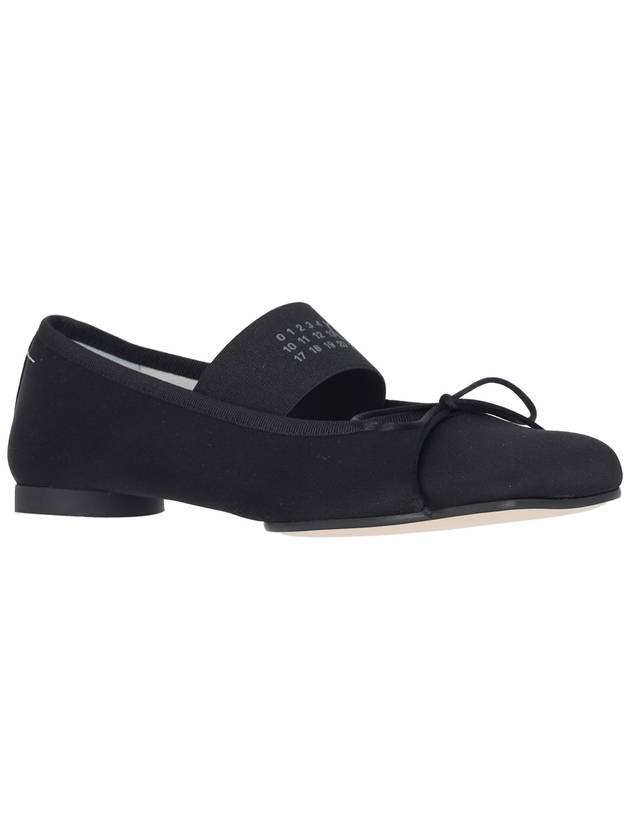 Anatomic Satin Ballerinas Flat Black - MAISON MARGIELA - BALAAN 3