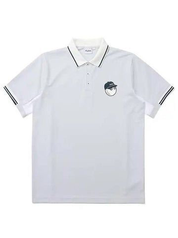 Mesh Hybrid Polo T Shirt M4221PTS07GRY - MALBON GOLF - BALAAN 1