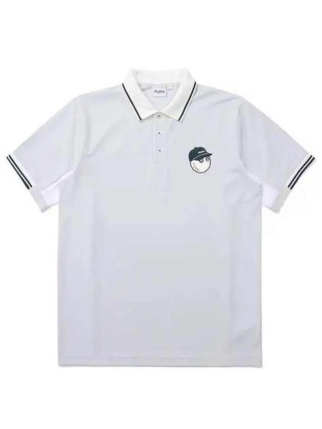 Mesh Hybrid Polo T Shirt M4221PTS07GRY - MALBON GOLF - BALAAN 1