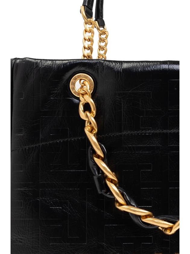 Balmain Bag 1945 Soft Type Shopper, Women's, Black - BALMAIN - BALAAN 6