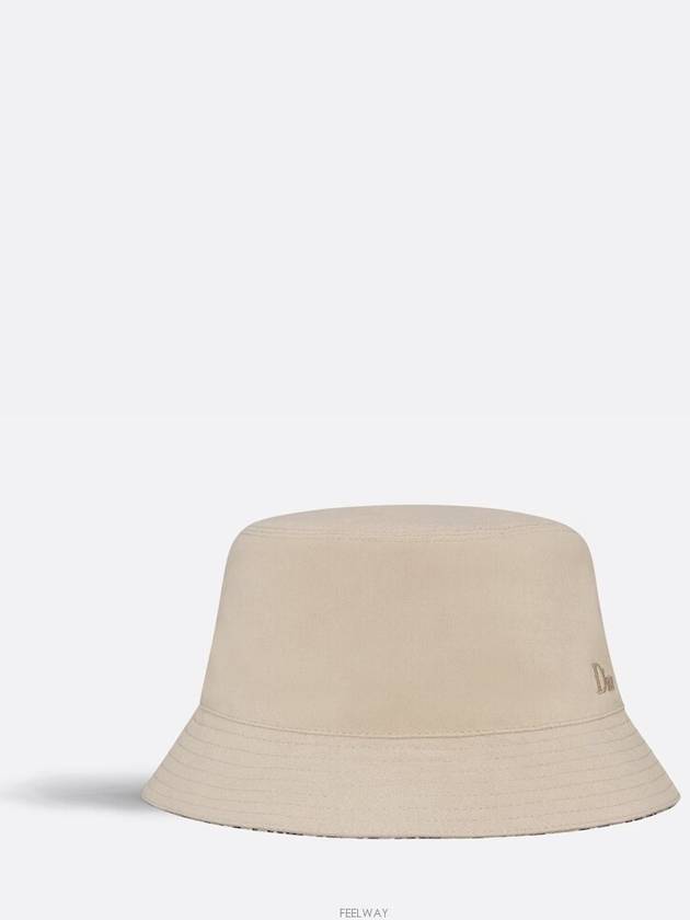 Oblique Reversible Bucket Hat Beige - DIOR - BALAAN 6