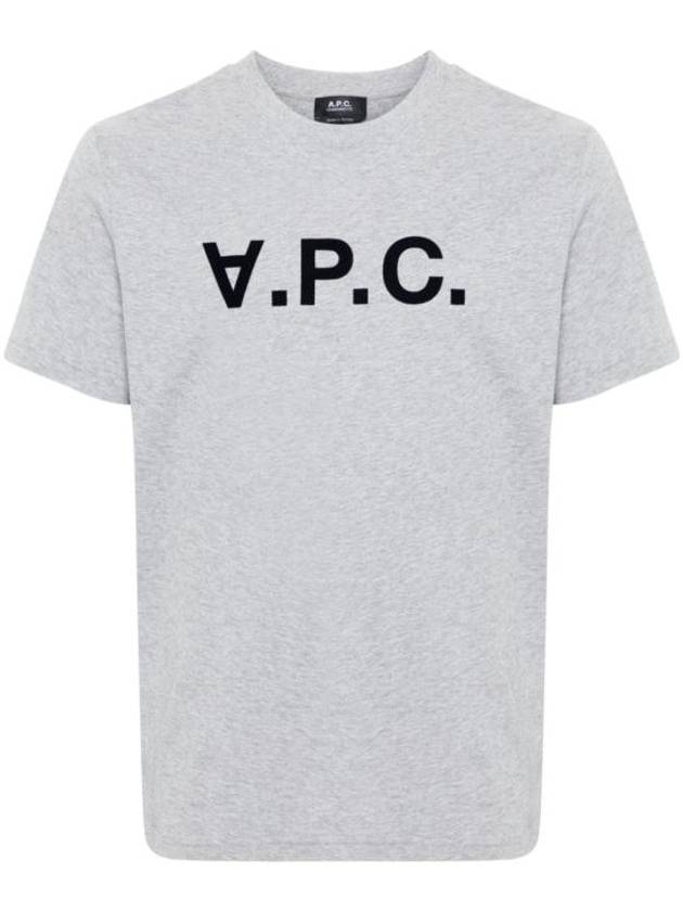 Standard Grand VPC Short Sleeve T-Shirt Grey - A.P.C. - BALAAN 2