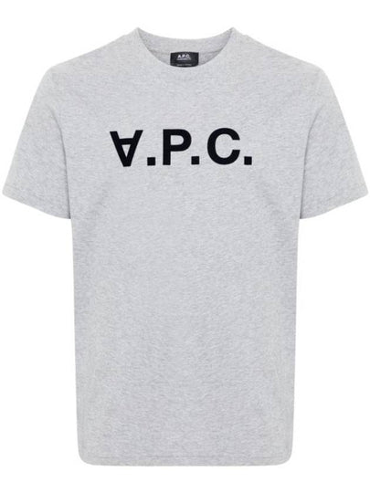 Standard Grand VPC Short Sleeve T-Shirt Grey - A.P.C. - BALAAN 2