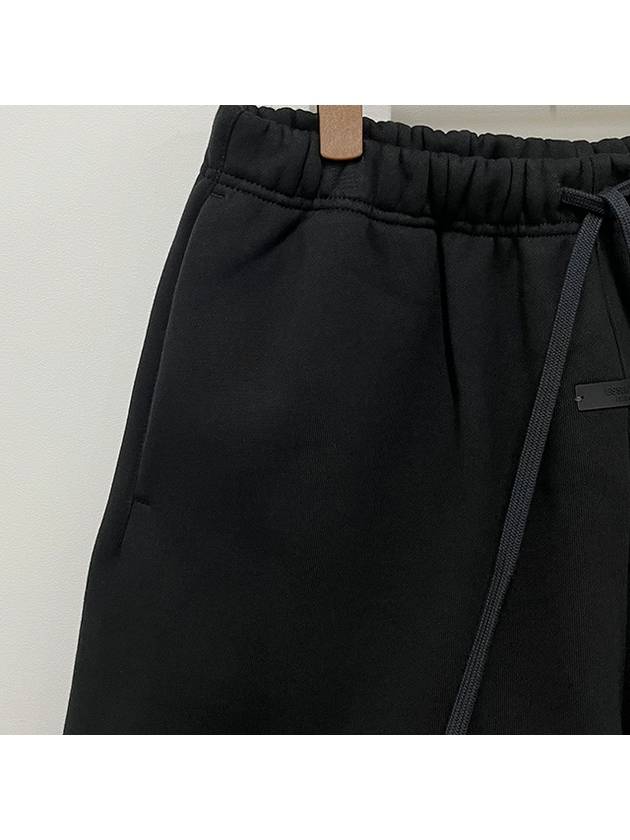 Essential  Fleece Soccer Shorts Black - FEAR OF GOD ESSENTIALS - BALAAN 7