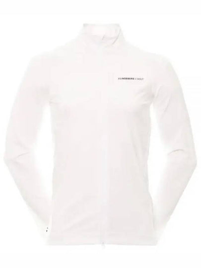 Melker Mid Layer Zip-Up Jacket White - J.LINDEBERG - BALAAN 2