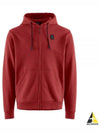 Luna Maker Zip Hoodie Man Rose Red 20683M21 254 - KLATTERMUSEN - BALAAN 2