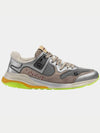 Ultraface Low Top Sneakers Silver Metallic - GUCCI - BALAAN 2