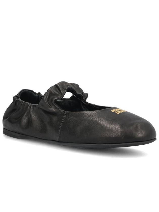 Miu Miu Flat shoes Black - MIU MIU - BALAAN 2