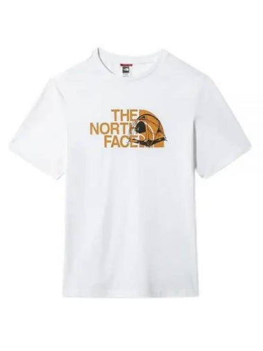 Graphic Half Dome Short Sleeve T-Shirt White - THE NORTH FACE - BALAAN 1