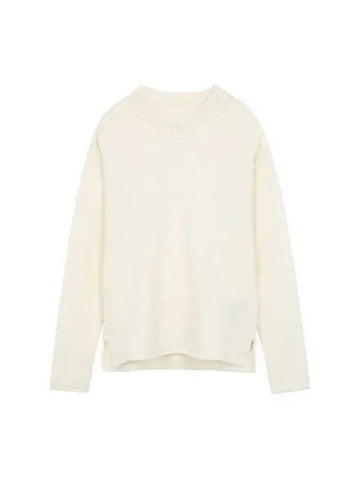 Ten c crew neck knit cream brown 22CTCUM01181 006450 - TEN C - BALAAN 1