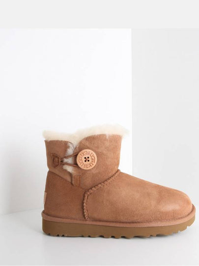 Mini Bailey Button II Winter Boots Chestnut - UGG - BALAAN 2