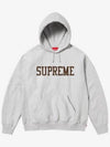 Varsity Hoodie Heather Grey - SUPREME - BALAAN 2