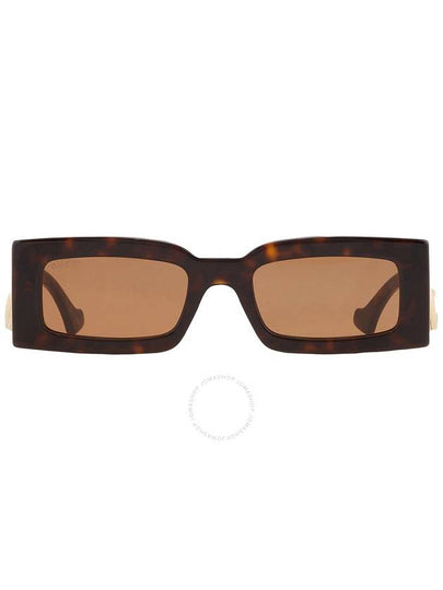 logo decorated rectangular frame sunglasses GG1425S - GUCCI - BALAAN 2