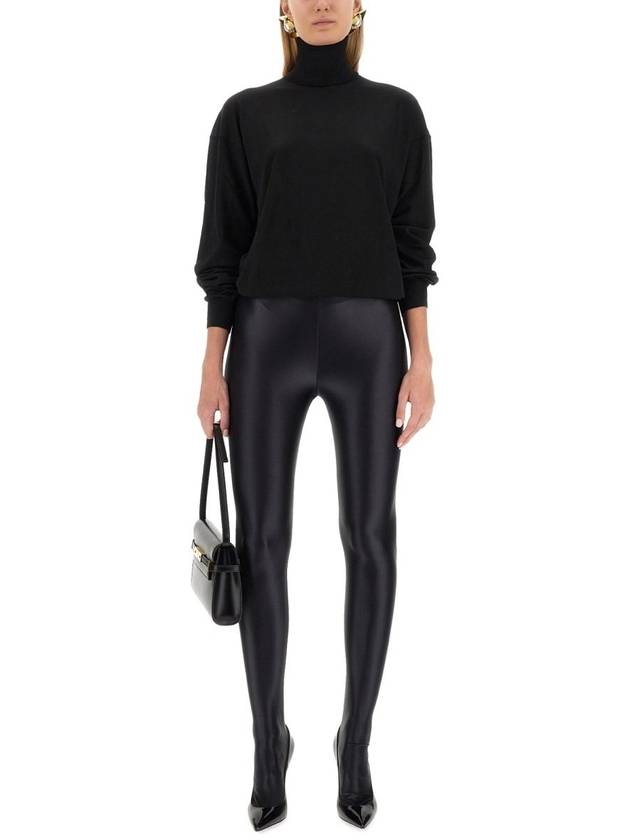 Cassandre Turtleneck Black - SAINT LAURENT - BALAAN 4