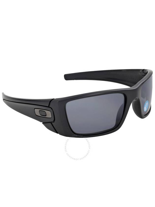 Oakley Fuel Cell Grey Polarized Wrap Men's Sunglasses OO9096 909605 60 - OAKLEY - BALAAN 2