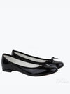 Women's Cendrillon Leather Ballerinas Flat Black - REPETTO - BALAAN 2