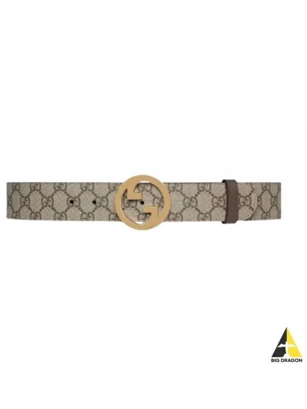 Blondie Belt Brown Beige Ebony - GUCCI - BALAAN 2