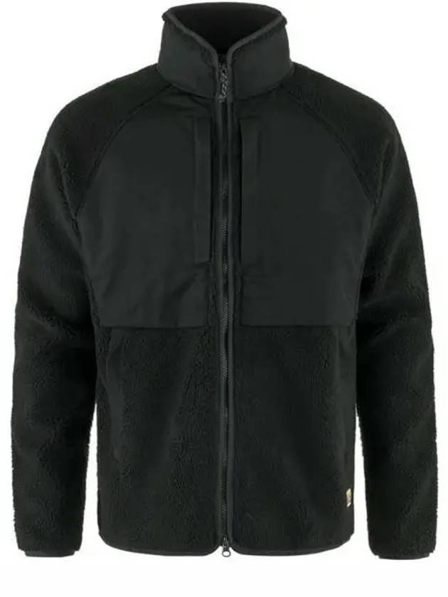 Vardag Pile Zip-Up Jacket Black - FJALL RAVEN - BALAAN 2