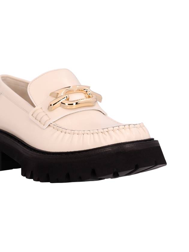 LEATHER INGRID LOAFERS - SALVATORE FERRAGAMO - BALAAN 4