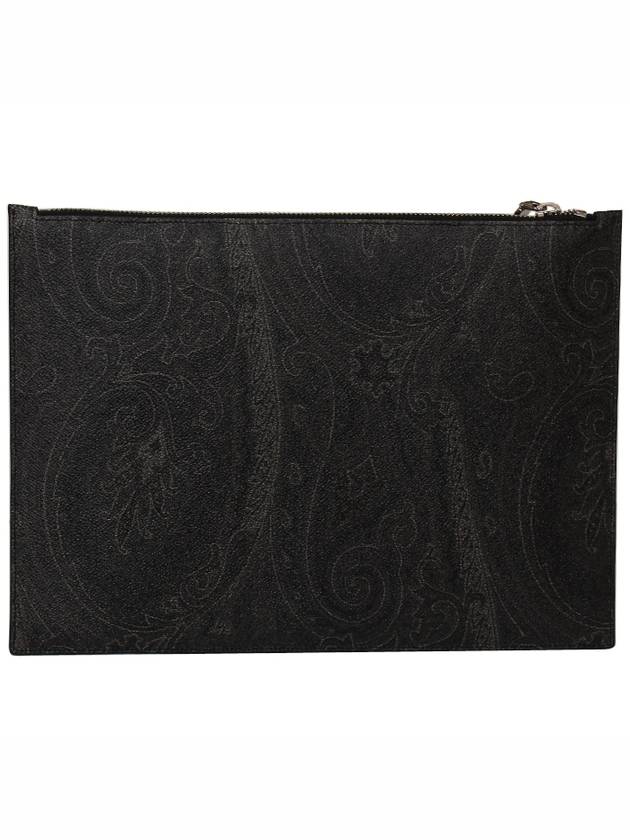 Paisley Clutch Bag Black - ETRO - BALAAN 3