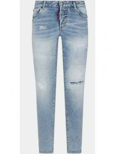 Distressed Tapered Jeans Blue - DSQUARED2 - BALAAN 2