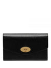 Darley Small Classic Grain Medium Wallet Black - MULBERRY - BALAAN 2