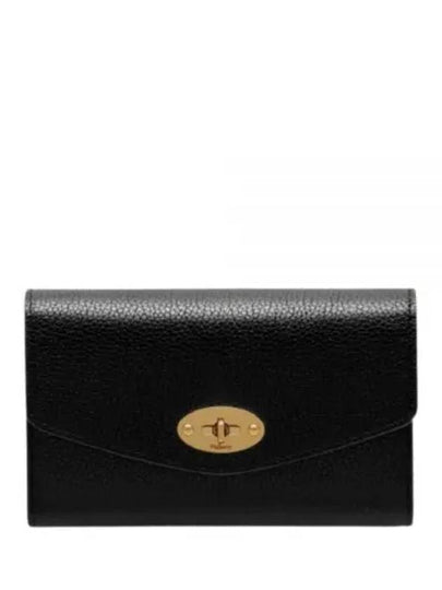 Darley Small Classic Grain Medium Wallet Black - MULBERRY - BALAAN 2