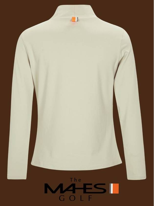 Long Sleeve T-Shirt Orange Label Lightweight Padded Spandex Half Neck T-Shirt GP80350 - MAHES - BALAAN 2