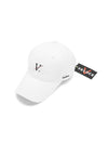 SL 'DG' ball cap hard fit white - VVELOCE - BALAAN 1