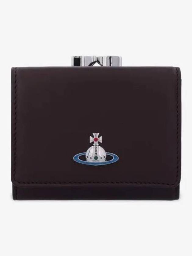 Small Frame Wallet Brown 5115002KWL001LD408 - VIVIENNE WESTWOOD - BALAAN 2