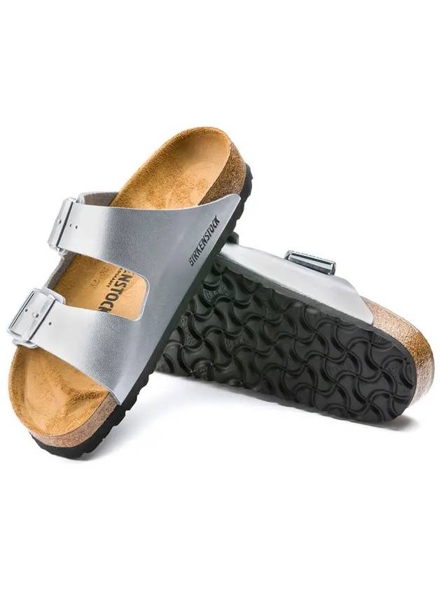 Arizona Slippers Silver - BIRKENSTOCK - BALAAN 5