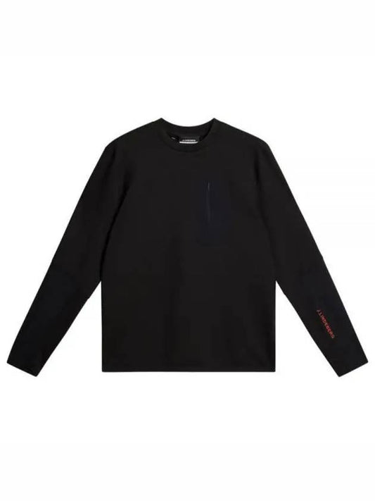 Alonso Crew Neck AMJS11541 9999 Men's Alonso Crew Neck - J.LINDEBERG - BALAAN 2