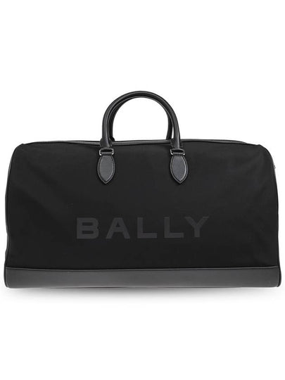 Logo Print Duffel Bag Black - BALLY - BALAAN 2