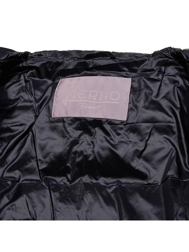 Resort Down Hood Padding Black - HERNO - BALAAN 9