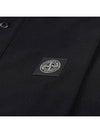 Pique Stretch Cotton Short Sleeve Polo Shirt Black - STONE ISLAND - BALAAN 5