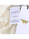 Baby Alpaca Muffler Milk - MAISON KITSUNE - BALAAN 8