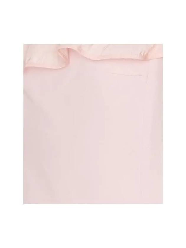 Ruffle detail off shoulder dress DK43D BABY PINK - DAVID KOMA - BALAAN 3