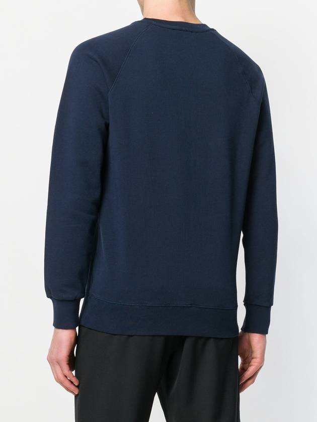 Parisien Logo Sweatshirt Navy - MAISON KITSUNE - BALAAN 5