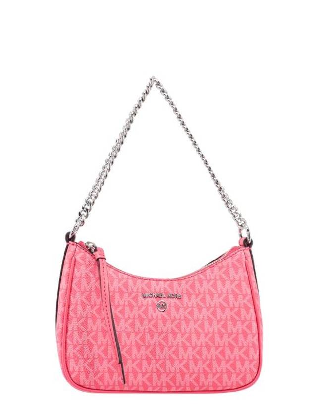 Small Logo Jetset Charm Shoulder Bag Pink - MICHAEL KORS - BALAAN 1