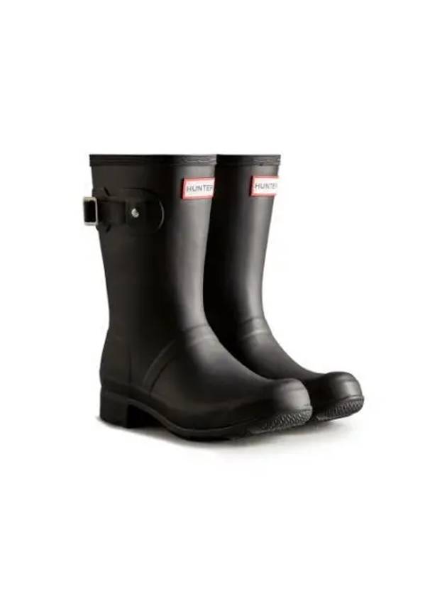 Original Tour Short Rain Boots Black - HUNTER - BALAAN 2