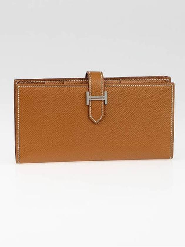 Bearn Long Wallet Brown - HERMES - BALAAN 2