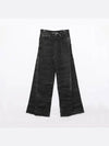 Denim Cotton Wide Jeans Black - MAISON MARGIELA - BALAAN 2