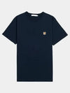 Fox Head Patch Classic Short Sleeve T-Shirt Navy - MAISON KITSUNE - BALAAN 2