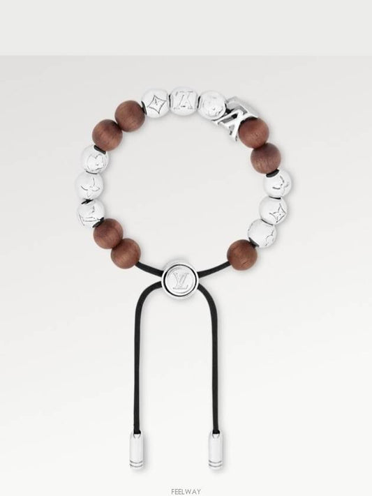 LV Surf Beads Bracelet Silver - LOUIS VUITTON - BALAAN 2