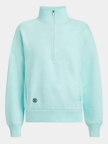 G FORE PRAY FRENCH TERRY QRT ZIP BOXY PULLOVER GLM000028 DAYBREAK Women s Golf Two Quarter - G/FORE - BALAAN 1