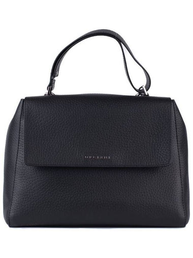 Orciani Sveva Medium Soft Black Bag - ORCIANI - BALAAN 1