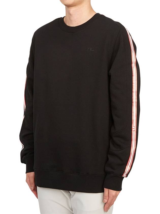 Men's Sneaky Crew Neck Sweatshirt Black - J.LINDEBERG - BALAAN 3